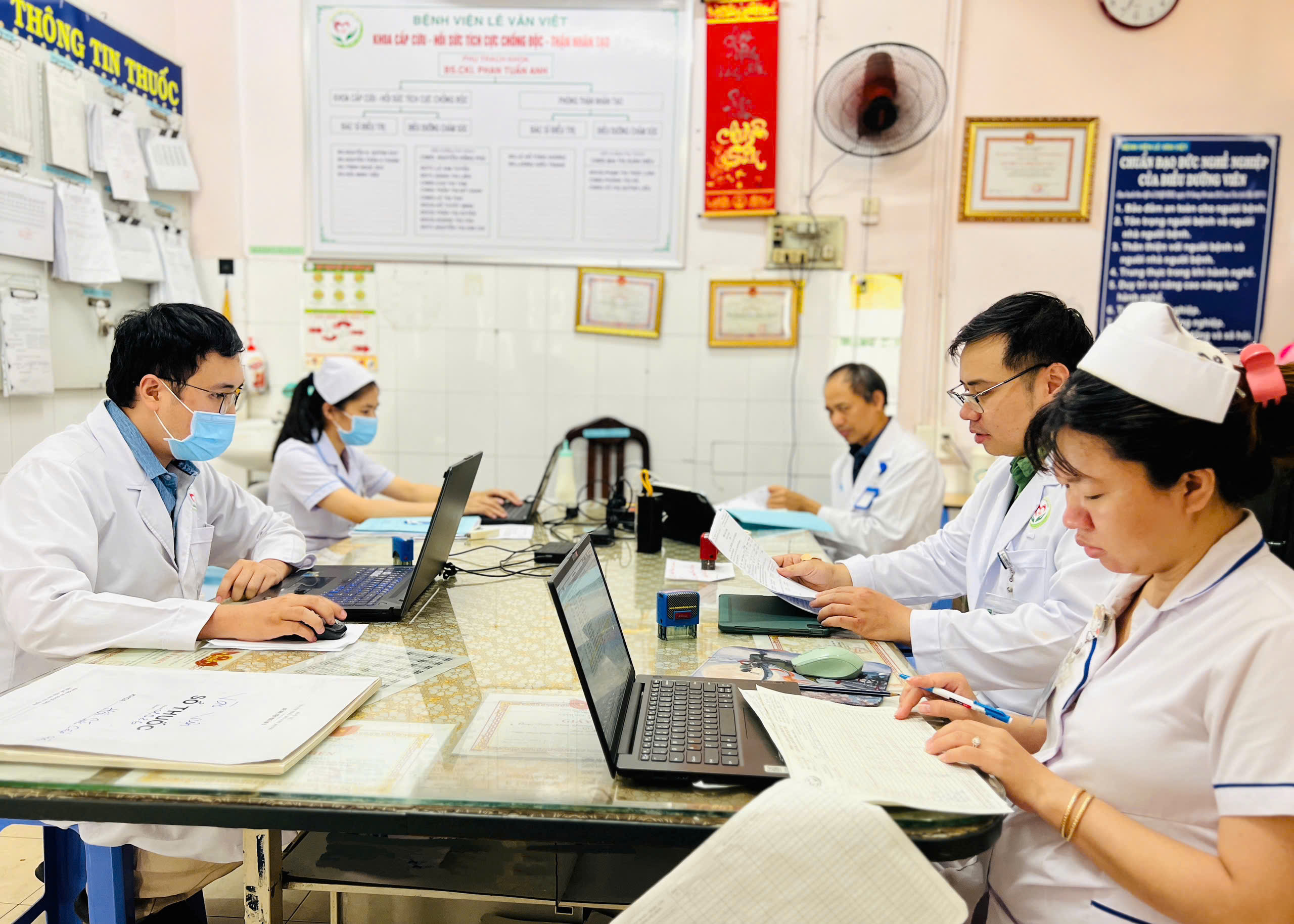 Bệnh viện Lê Văn Việt: Khám chữa bệnh tăng cao, đảm bảo an toàn cấp cứu trong dịp Tết